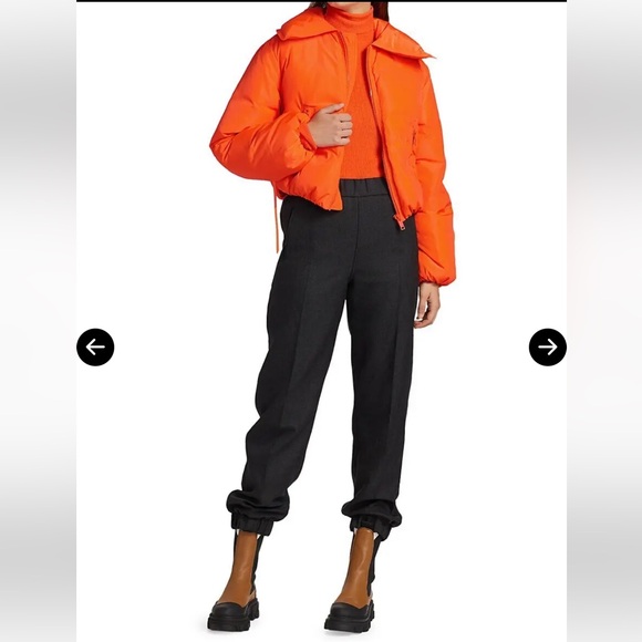 GANNI Tech Down Puffer Jacket - Picture 5 of 14